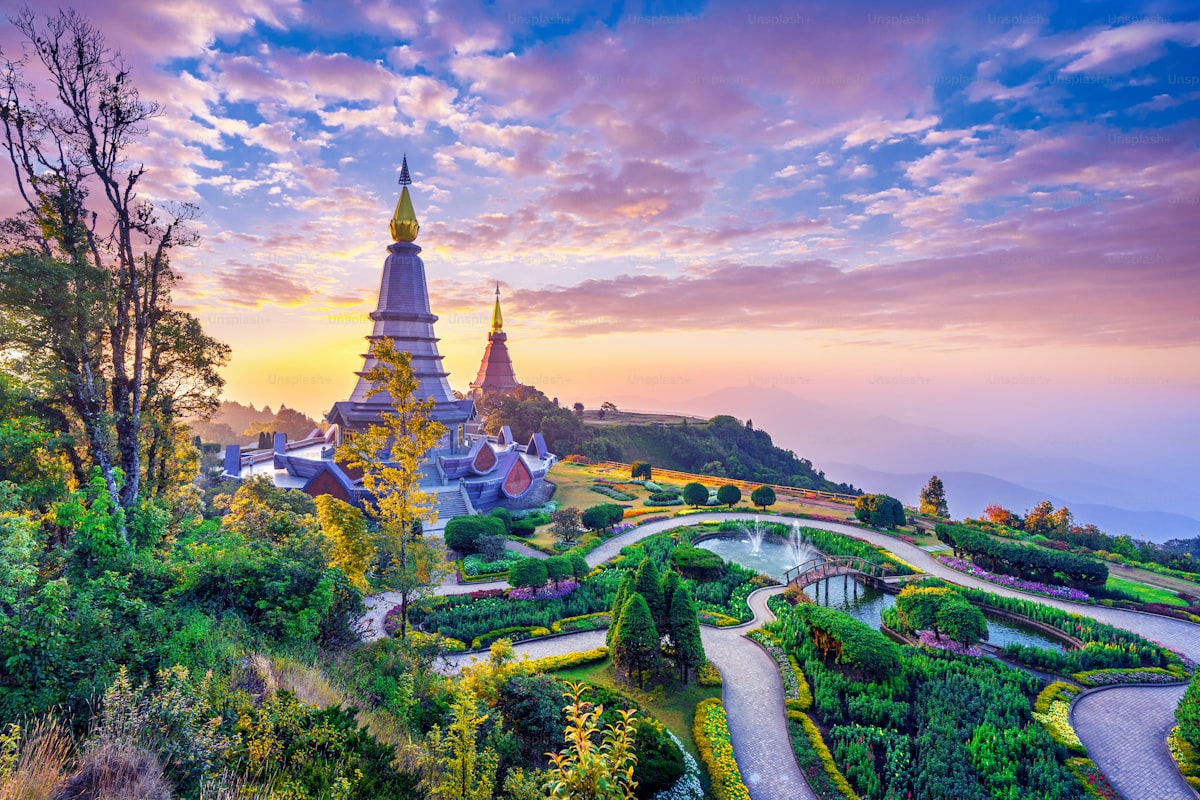 Chiang Mai mountain landscape